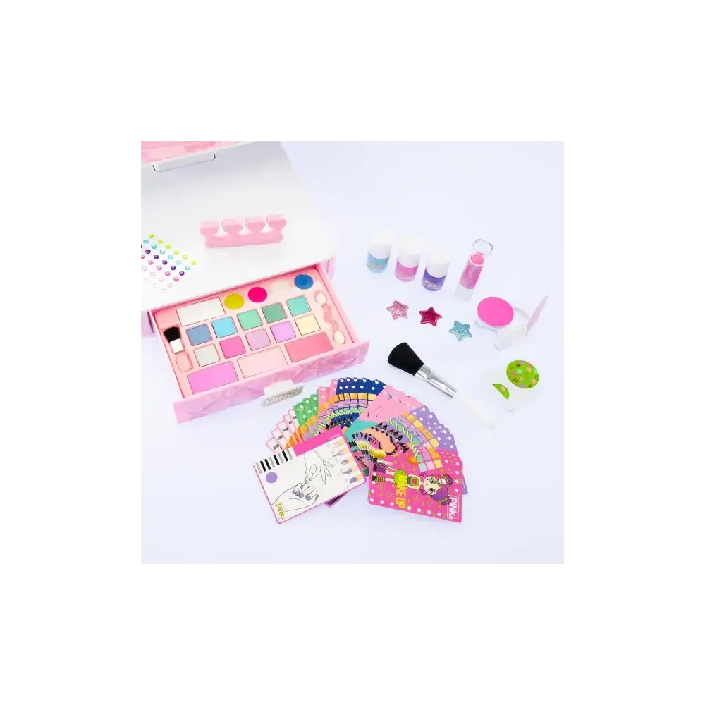 Smart Vanity Makeup Station con Luci LED - Pink it Nice