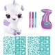 Airbrush Plush Unicorno Brilla al Buio Colorare Rocco Giocattoli