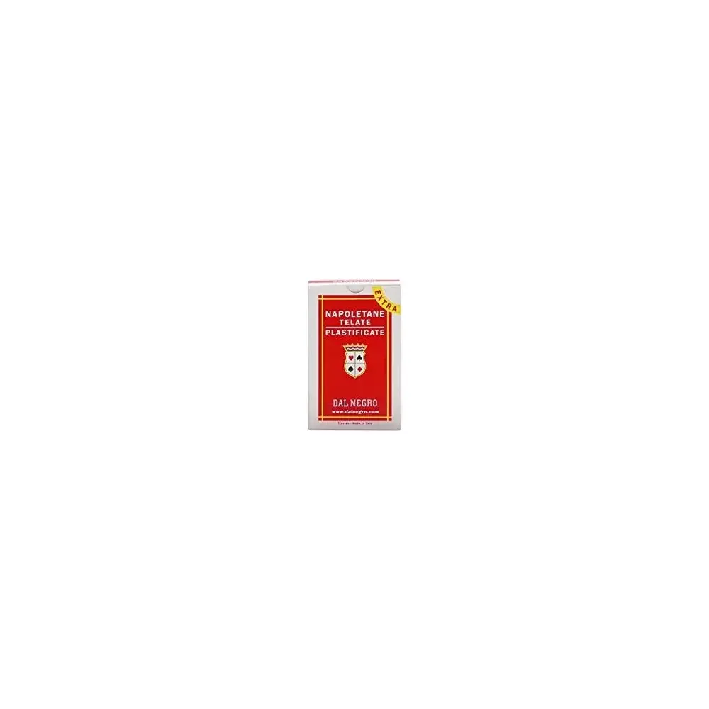 Carte Napoletane 82 Plastificate Extra Dal Negro