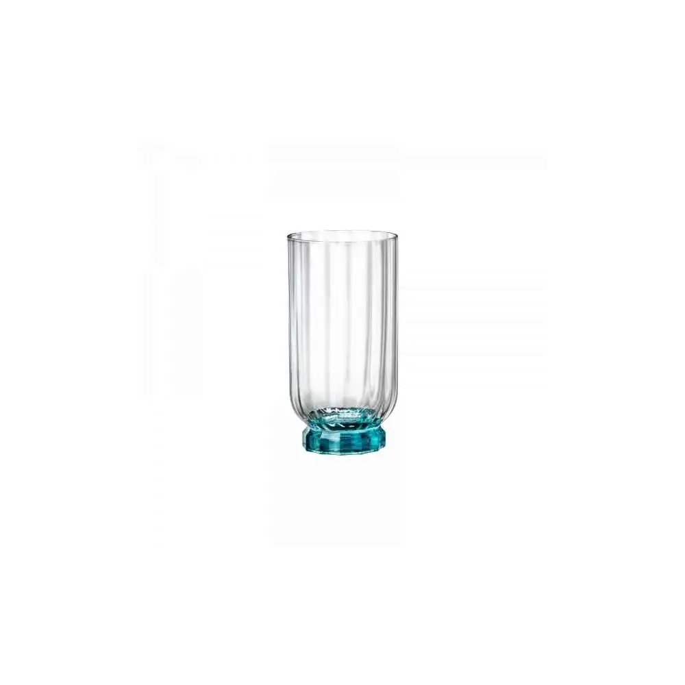 Florian Set 6 Bicchieri Beverage Lucent Blue 43cl Bormioli Rocco