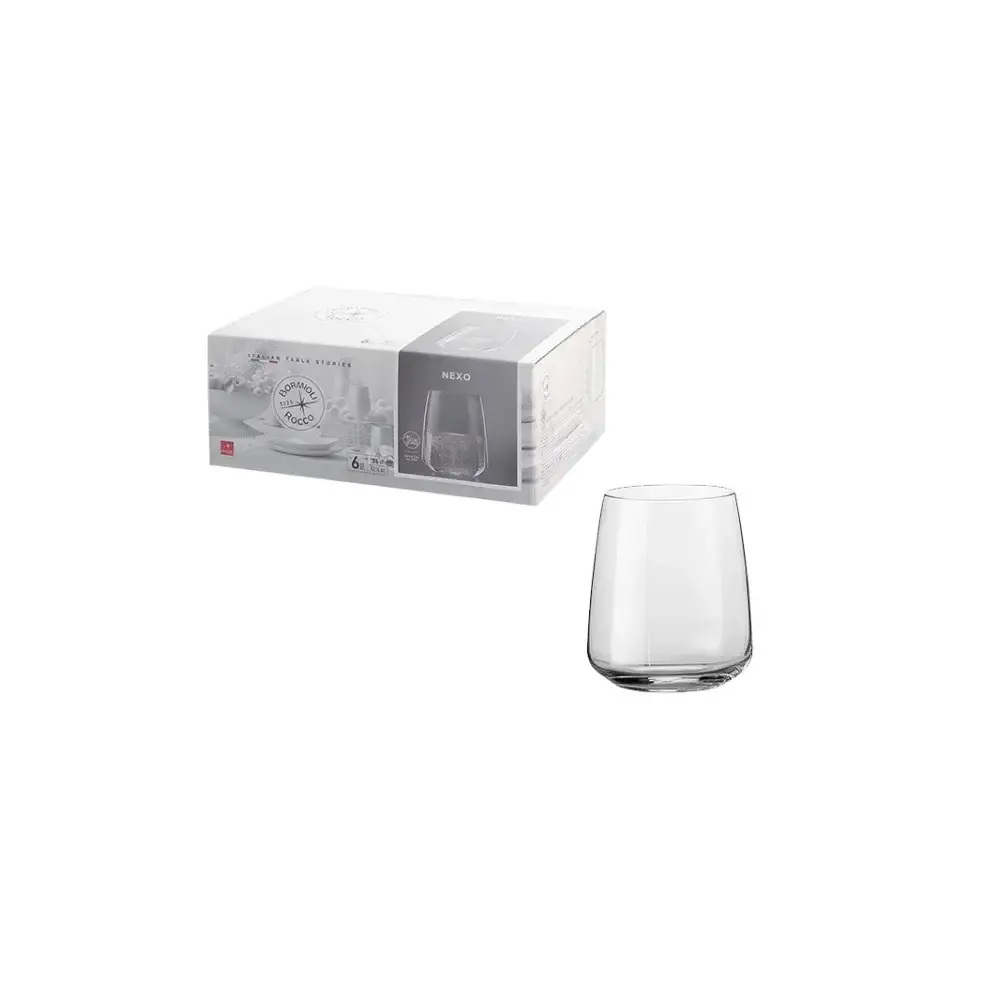 Nexo Confezione 6 Bicchieri Acqua 36cl D.8,25cm Bormioli Rocco