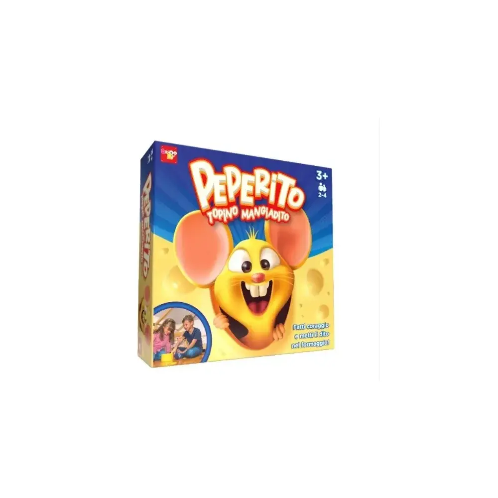Peperito Topino Mangiadito Gioco da Tavolo Divertente Rocco Giocattoli