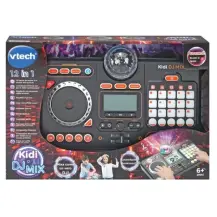 Mixer Dj 80 Kidistar Console Dj con Luci Microfono Incorporato VTech