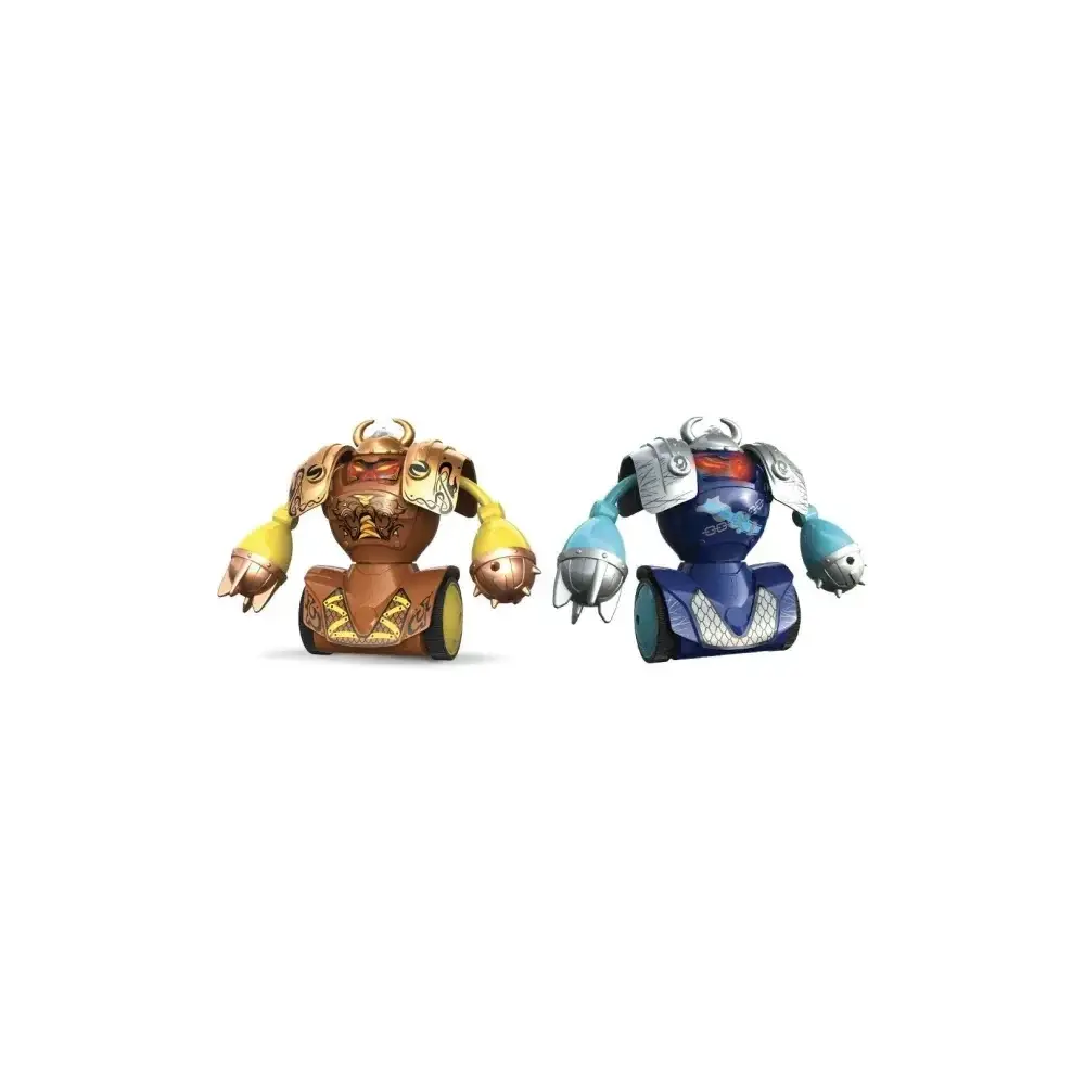 Robo Kombat Vichinghi Pacco Doppio Robot con Armatura Rocco Giocattoli