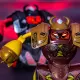 Robo Kombat Vichinghi Pacco Doppio Robot con Armatura Rocco Giocattoli