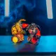 Robo Kombat Vichinghi Pacco Doppio Robot con Armatura Rocco Giocattoli