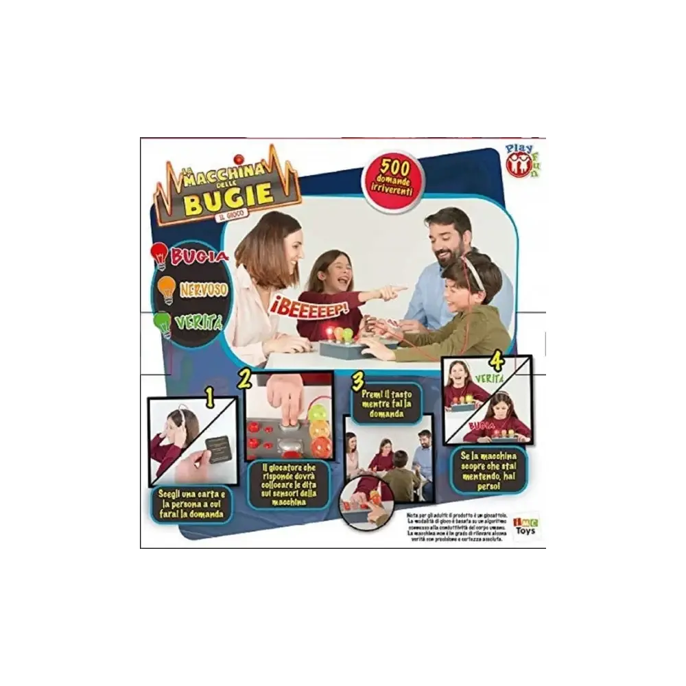 Play Fun By Macchina delle Bugie Gioco da Tavolo e Adulti IMC Toys