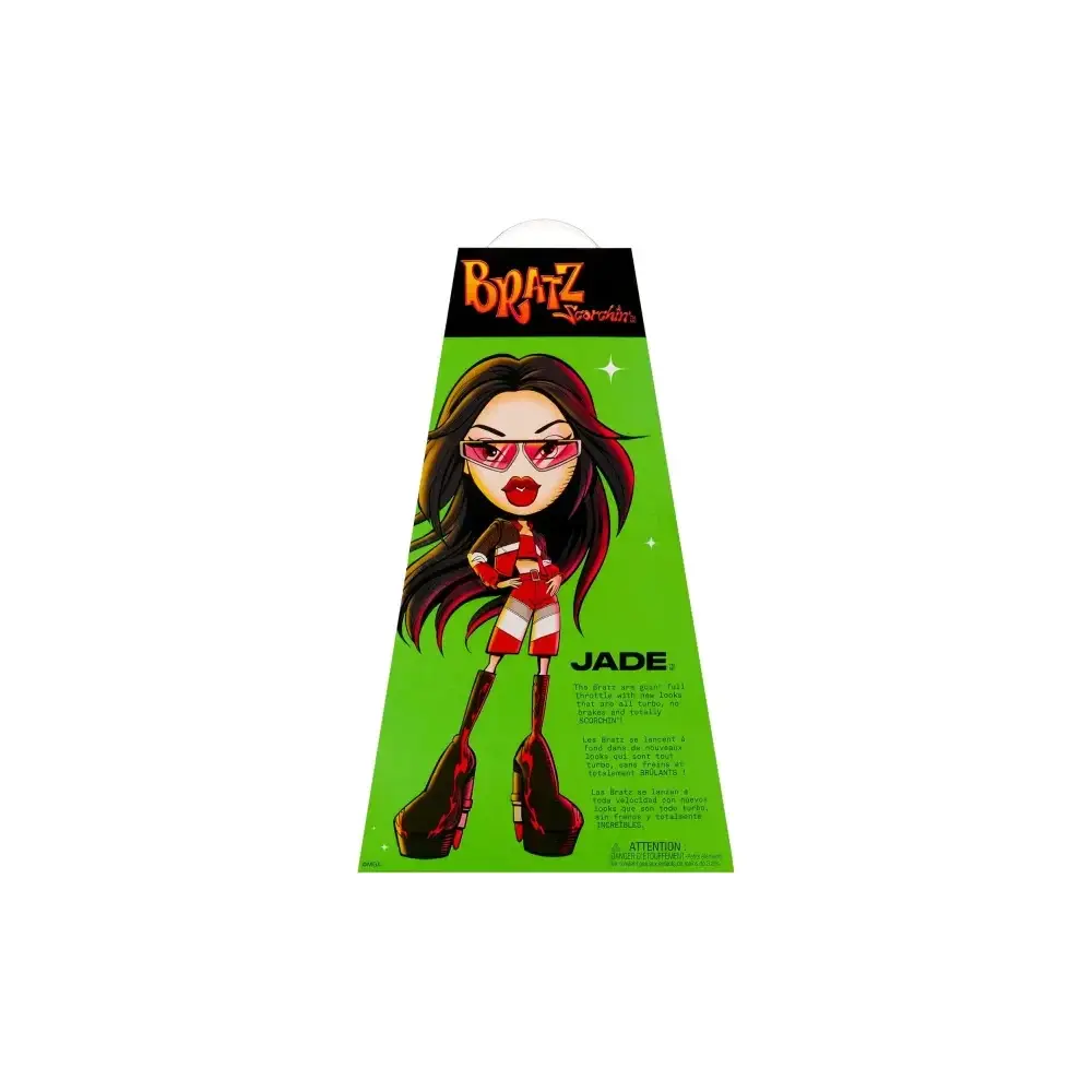 Bratz Scorchin' Jade Bambola Fashion Moto Style Accessori Inclusi MGA