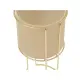 Portavaso Zigy Set 2 Pezzi Metallo Dorato Diametro 28 cm Atmosphera