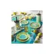 Glacette Citrus Inox Bordo Blu Refrigeratore per Vino Brandani