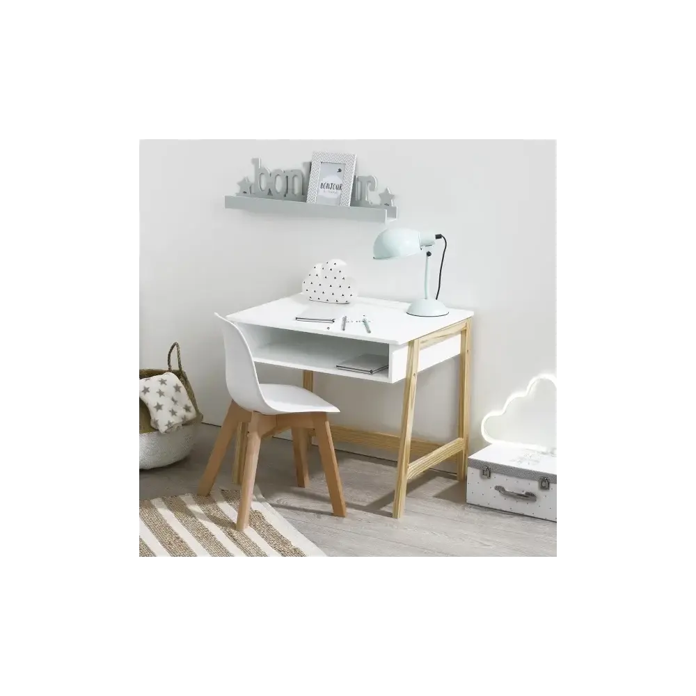 Sedia Scandinave Bianca Atmosphera