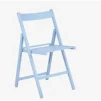 Sedia Pieghevole Azzurra Happy Hour Italiadoc