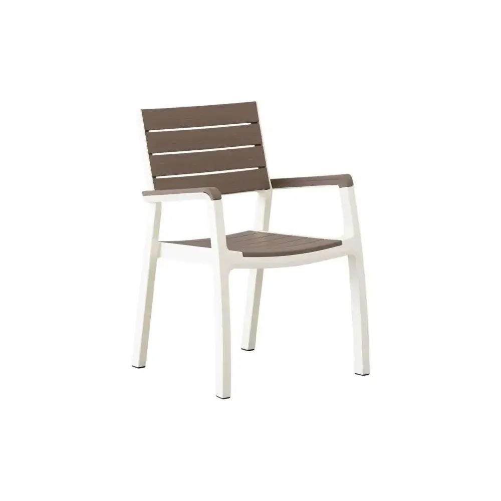 Poltrona Harmony Bianco/cappuccino Keter