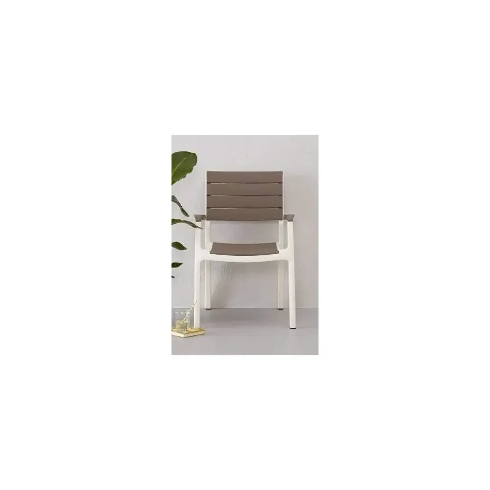 Poltrona Harmony Bianco/cappuccino Keter