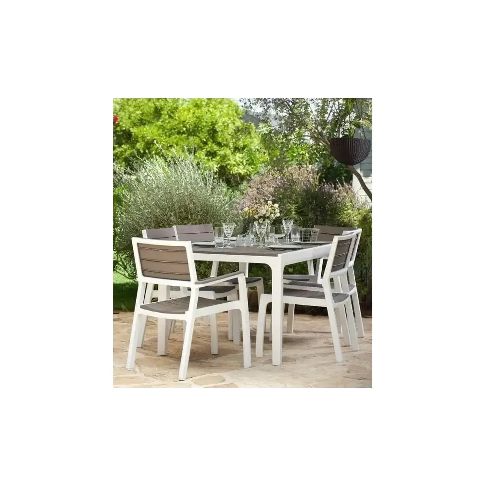 Poltrona Harmony Bianco/cappuccino Keter