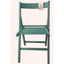 Sedia Pieghevole Verde Salvia Happy Hour Italiadoc