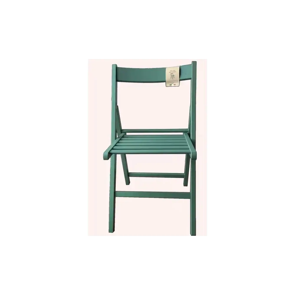 Sedia Pieghevole Verde Salvia Happy Hour Italiadoc