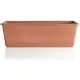 Fioriera Balconella 60 cm Terracotta con Sottovaso Resistente Bama
