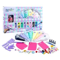 Momomi Decoden Special Cream Set Kit Creativo per Decorare Cover Nice