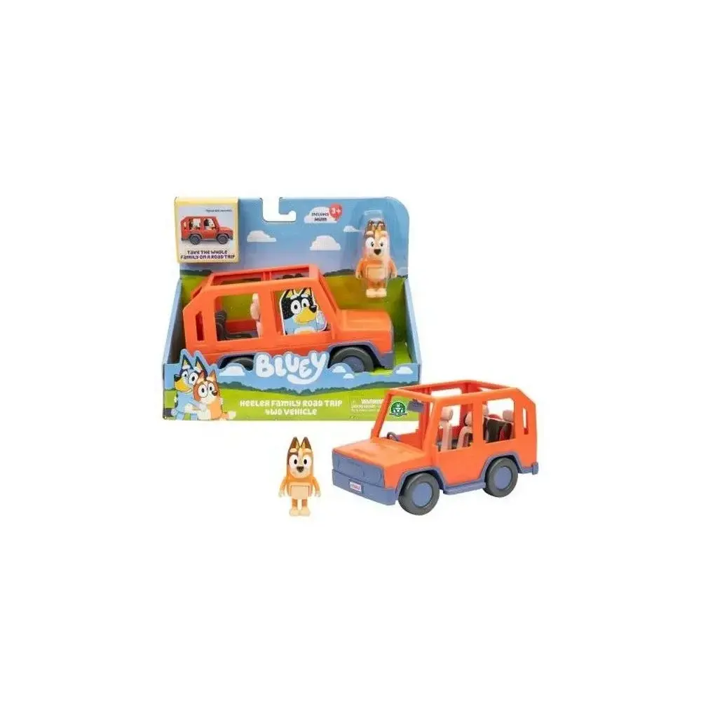 Bluey Veicolo 4x4 con Personaggio Rocco Giocattoli