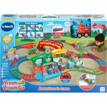 Vroom Go Avventure in Treno Elettrico Locomotiva Motorizzata VTech