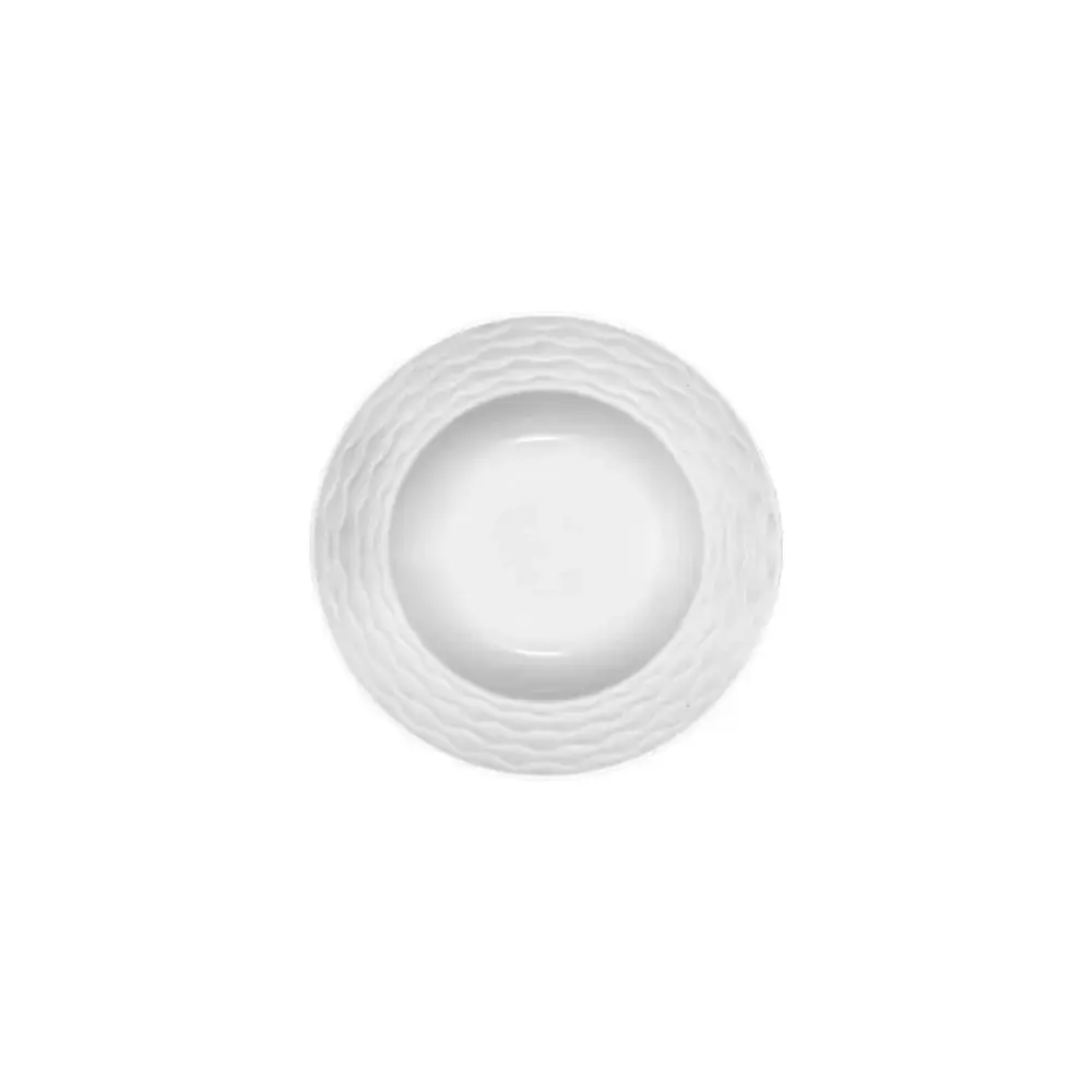 Servizio Piatti 12 Pezzi Paloma Bianco in Porcellana Secret de Gourmet