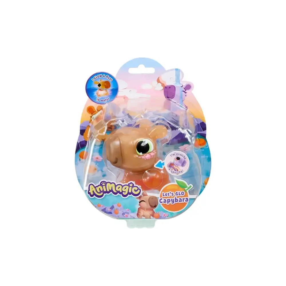 Animagic Let's Go Capybara Animale Elettronico Luminoso Goliath