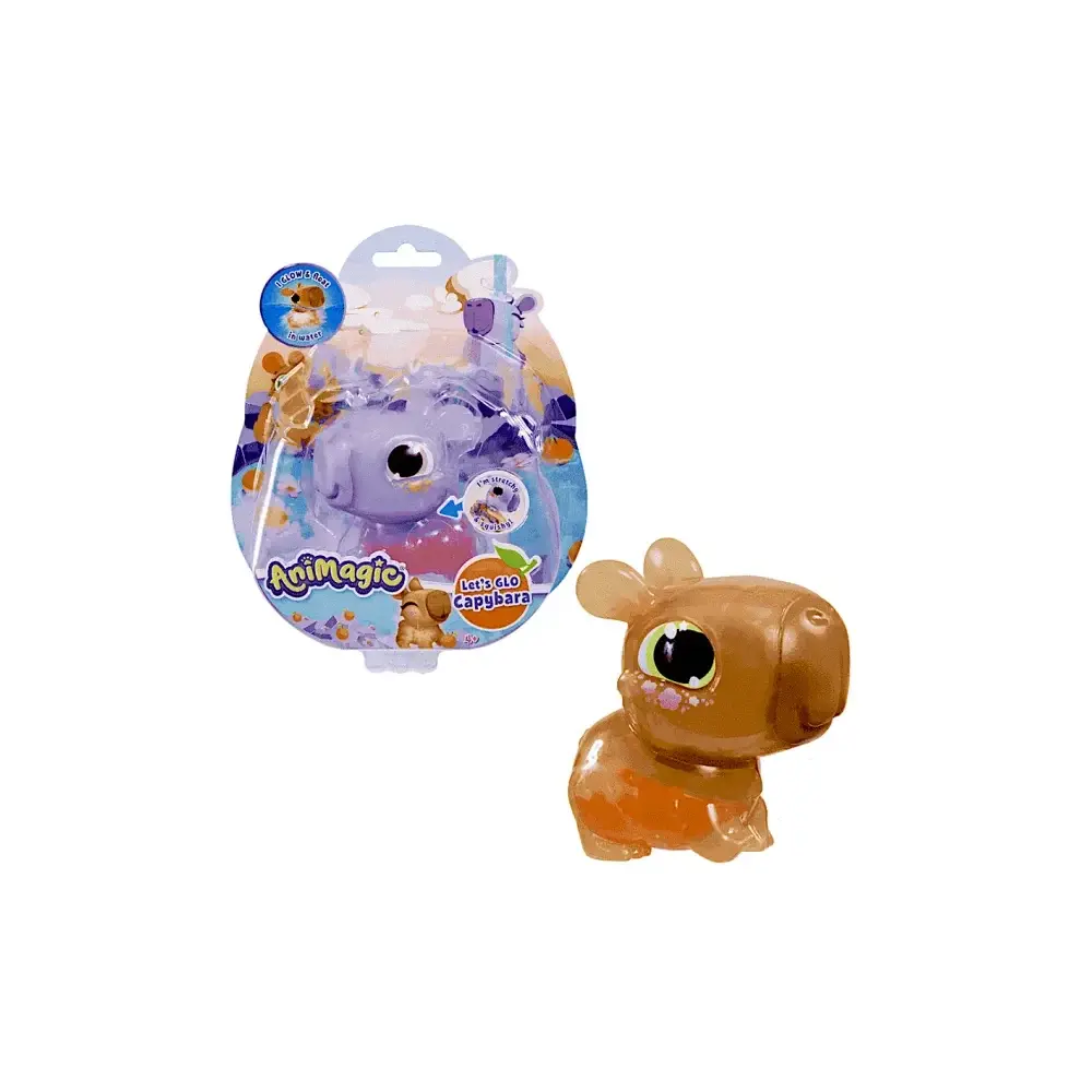 Animagic Let's Go Capybara Animale Elettronico Luminoso Goliath