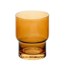 Set 6 Bicchieri Bassi Ella Ocra 30 cl Secret de Gourmet