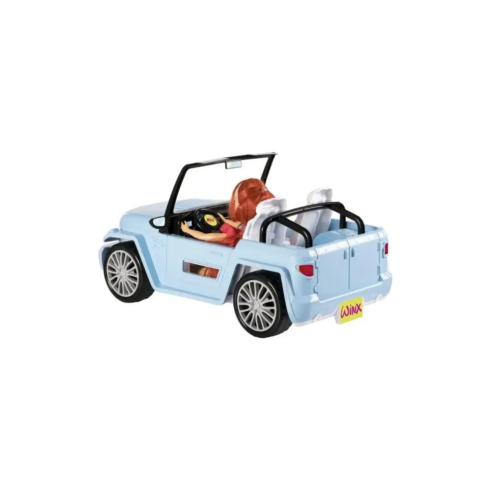 Winx Bloom Jeep Bambola con Veicolo a Ruote Libere Rocco Giocattoli