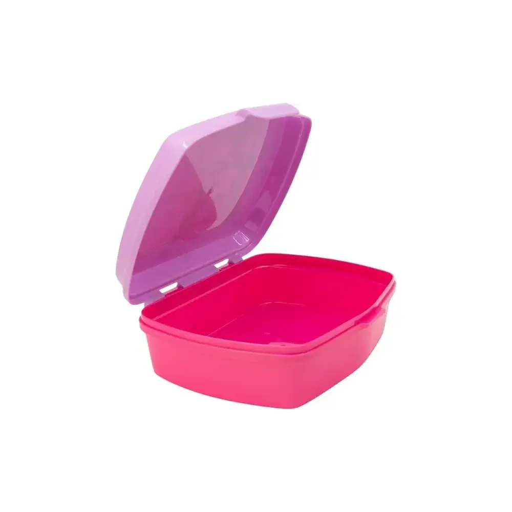 Portamerenda in Plastica Rosa Kuromi Contenitore Real Trade