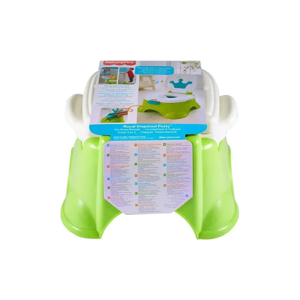 Fisher-price Vasino Sgabellino del Re 2-in-1 con Musica Toys One
