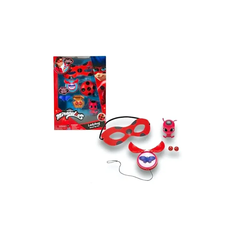 Miraculous Ladybug Set di Trasformazione Costume Maschera MV Giochi
