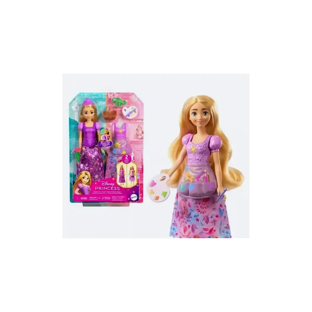 Rapunzel Disney Princess 2 Storie in 1 con 2 Look Completi Toys One