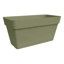 Arké Cassettone 60 cm Fioriera Verde con Sottocassetta 32 Litri Nicoli