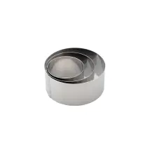 Coppapasta Kaufgut Acciaio Inox Set 3 Pezzi 6 8 10 cm