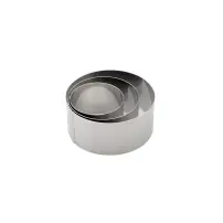 Coppapasta Kaufgut Acciaio Inox Set 3 Pezzi 6 8 10 cm