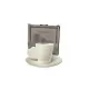 Set 2 Tazzine con Manico a Cuore e Piattino Brandani