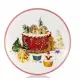 Piatto Pianettone Villaggio Sweet Natale ISC