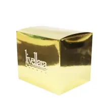 Tazzina in Porcellana 80 ml Moka Gold Lettera i By Livellara
