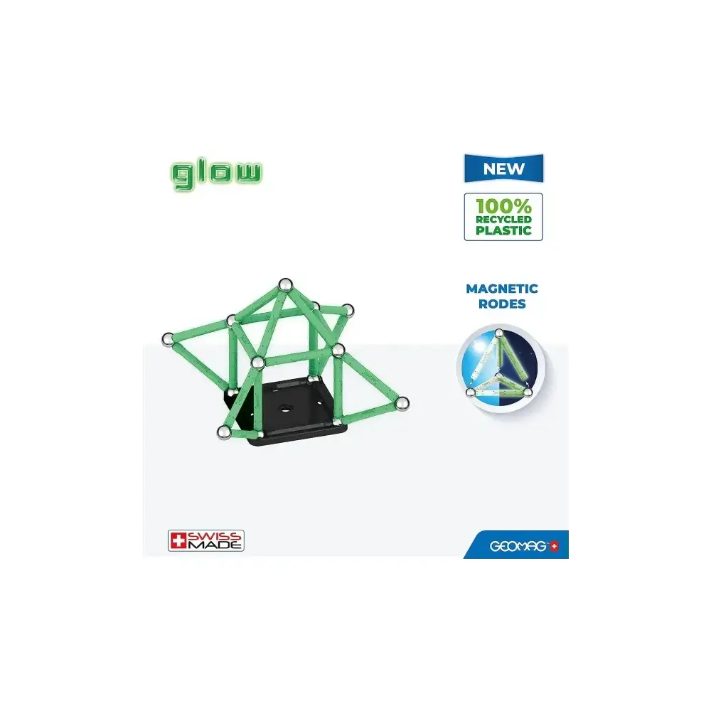 Geomag 329 Costruzioni Glow 42 Pezzi Newprojet