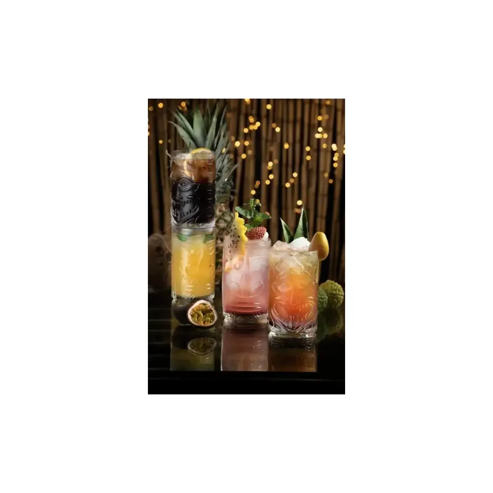 Set 4 Bicchieri Tiki Etruria 45 cl Cristallo Luxion Impilabile RCR