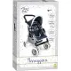 Passeggino Blu per Bambole con Orsetto Struttura in Metallo Teorema