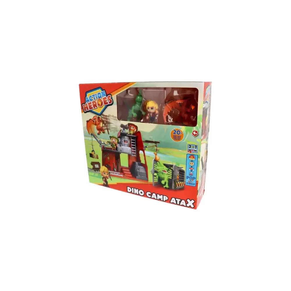Action Heroes Campo Dino Atax Famosa