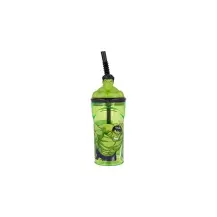 Hulk Bicchiere con Cannuccia Tritan Dimagraf