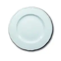 Praga Piatto Piano Bianco 28 cm Saturnia