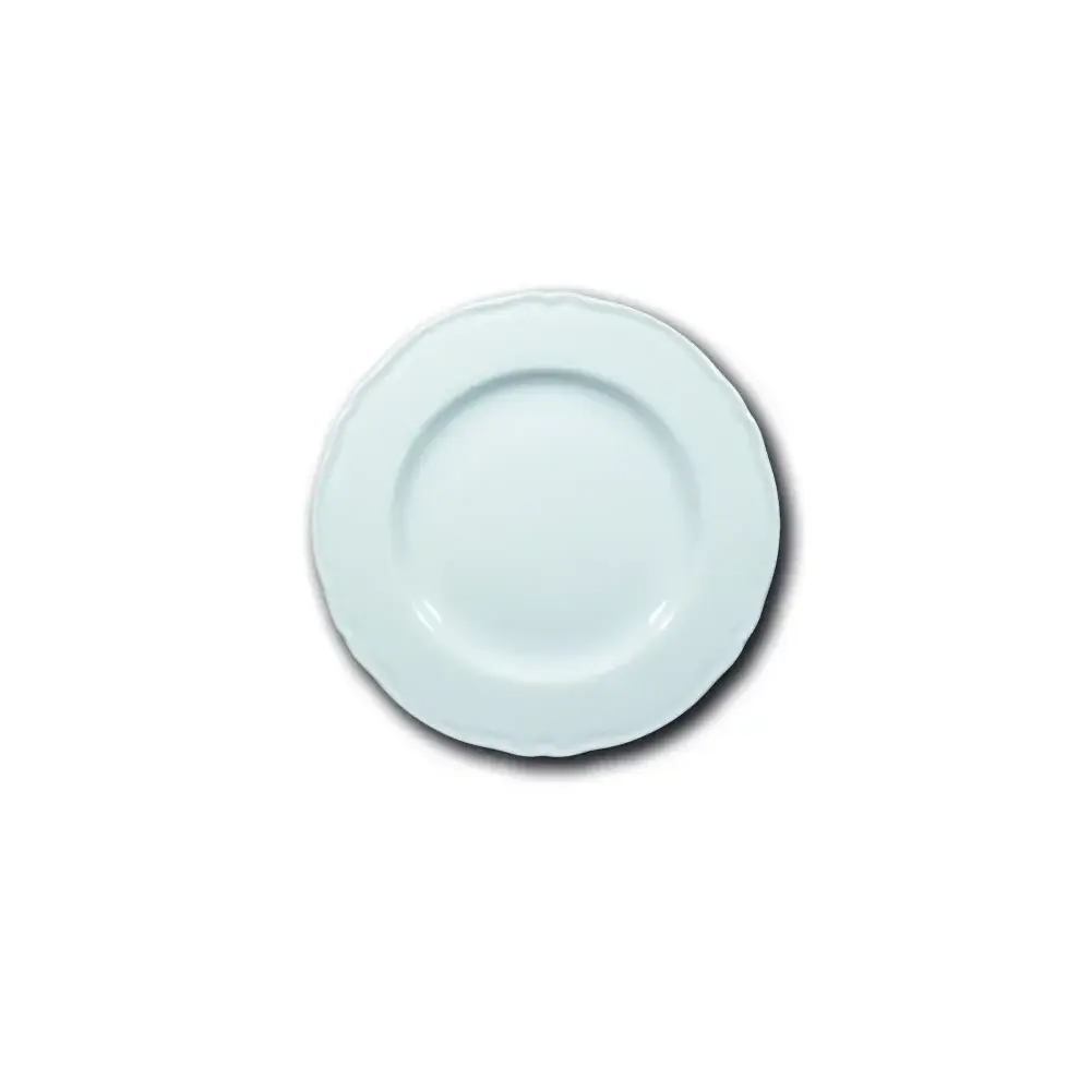 Praga Piatto Piano Bianco 28 cm Saturnia
