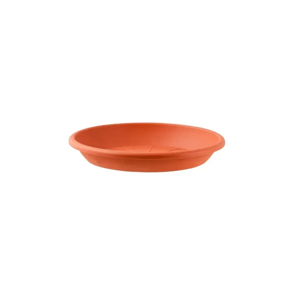 Sottovaso Plastica Terracotta Diametro 22 cm Accessorio Piante Bama