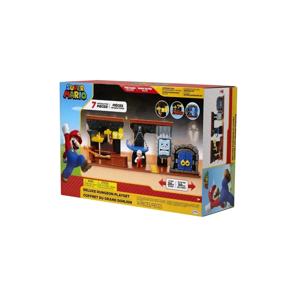 Super Mario Playset Dungeon Deluxe MV Giochi