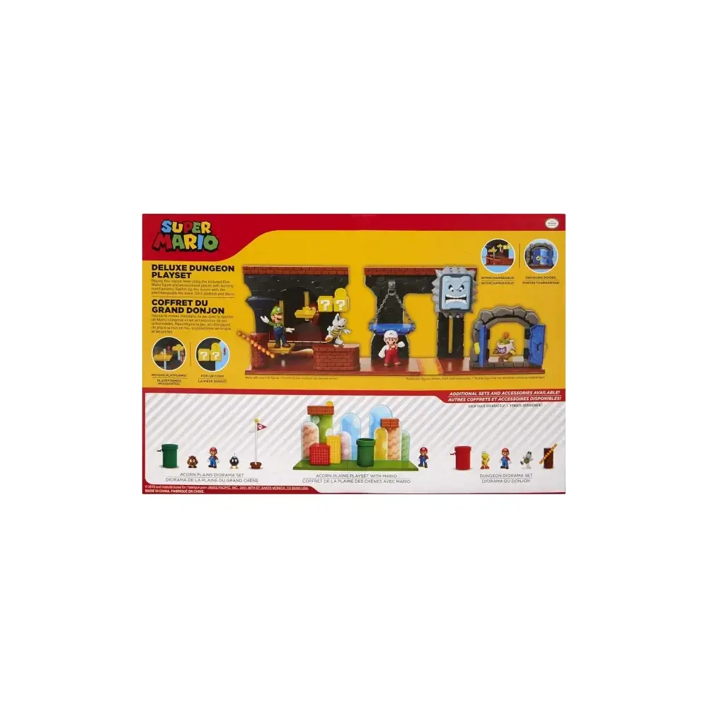Super Mario Playset Dungeon Deluxe MV Giochi